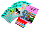 Origami Paper Crane Classroom Pack - Assorted Color, Pack 1000