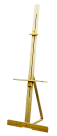 Studio Easel With Cross Brace Wedge Design - 78 In. - Hardwood