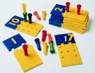 Number Puzzle Board And Peg