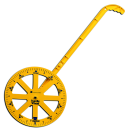 All-plastic Trundle Wheel
