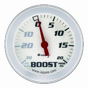 EQUUS 8457 2.625 In. Boost And Vacuum Gauge EQUUS 8457 2.625 In. Boost And Vacuum Gauge