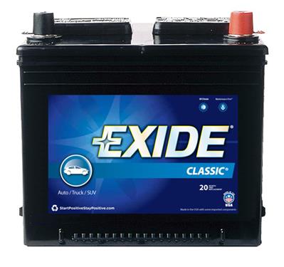 EXIDE BAT. 27FC Battery 12 Volts EXIDE BAT. 27FC Battery 12 Volts