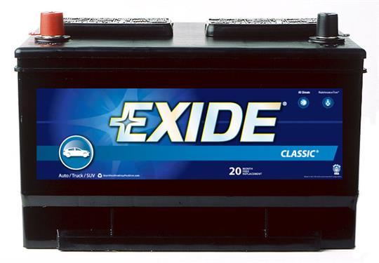 UPC 017724560185 product image for EXIDE BAT. 65CP Battery 12 Volts | upcitemdb.com