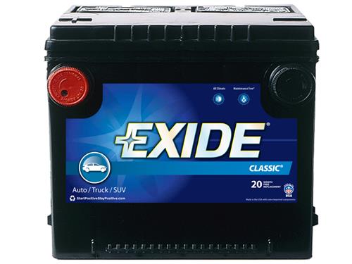 EXIDE BAT. 70C Battery 12 Volts EXIDE BAT. 70C Battery 12 Volts