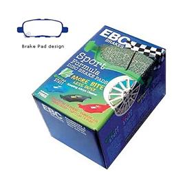 EBC BRAKES DP21666 Greenstuff 2000 Series Passenger Car Organic Brake Pads EBC BRAKES DP21666 Greenstuff 2000 Series Passenger Car Organic Brake Pads