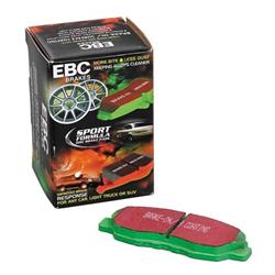 EBC BRAKES DP28122 Greenstuff 2000 Series Passenger Car Organic Brake Pads EBC BRAKES DP28122 Greenstuff 2000 Series Passenger Car Organic Brake Pads