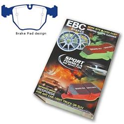 EBC BRAKES DP31036C Redstuff 3000 Series Ceramic Brake Pads BMW 1991 To 2007 EBC BRAKES DP31036C Redstuff 3000 Series Ceramic Brake Pads BMW 1991 To 2007