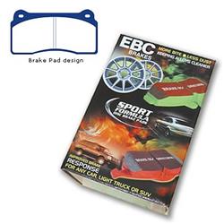 EBC BRAKES DP31110C Redstuff 3000 Series Ceramic Brake Pads EBC BRAKES DP31110C Redstuff 3000 Series Ceramic Brake Pads
