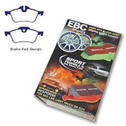 EBC BRAKES DP31388C Redstuff 3000 Series Ceramic Brake Pads Mini 2002 To 2011 EBC BRAKES DP31388C Redstuff 3000 Series Ceramic Brake Pads Mini 2002 To 2011
