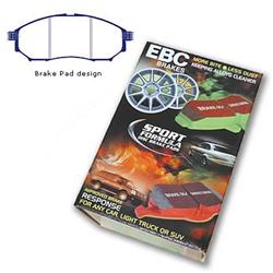 EBC BRAKES DP31671C Redstuff 3000 Series Ceramic Brake Pads EBC BRAKES DP31671C Redstuff 3000 Series Ceramic Brake Pads