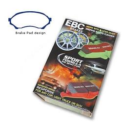 EBC BRAKES DP41304R Yellowstuff Aramid Brake Pads EBC BRAKES DP41304R Yellowstuff Aramid Brake Pads