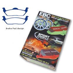 EBC BRAKES DP41697R Yellowstuff Aramid Brake Pads EBC BRAKES DP41697R Yellowstuff Aramid Brake Pads