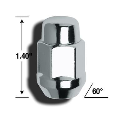 GORILLA 41177B Lug Nut Acorn Bulge 0.43 In. X 20