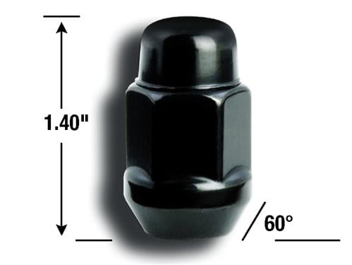 GORILLA 41187BCB Lug Nut Acorn Bulge 0.50 In. X 20