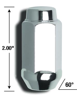 GORILLA 76148 Lug Nut Duplex Acorn 14 mm. X 1.5