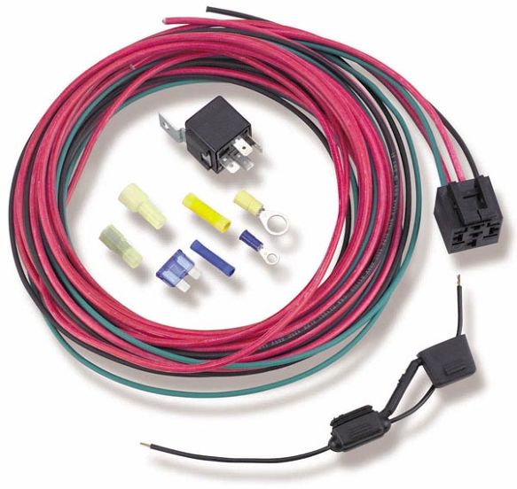HOLLEY 12753 30 Amp Fuel Pump Relay Kit HOLLEY 12753 30 Amp Fuel Pump Relay Kit