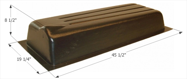 1602 Holding Tank Left End Drain