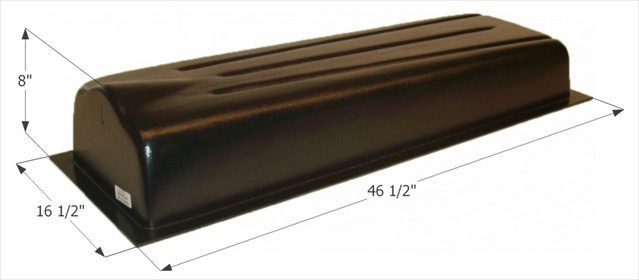 1610 Holding Tank Center End Drain
