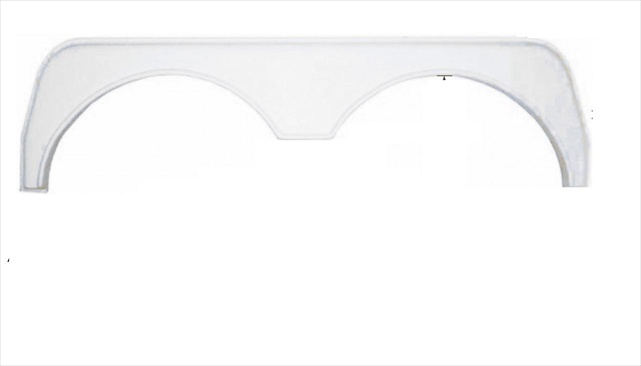 1625 Jayco Tandem Fender Skirt - Metallic Gray