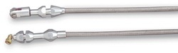 LOKAR TC1000TP Hi-Tech Throttle Cable - Brushed Aluminum 24 In. LOKAR TC1000TP Hi-Tech Throttle Cable - Brushed Aluminum 24 In.