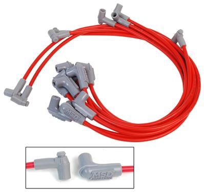 31359 Spark Plug Wire Set, Red