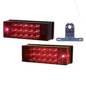 Peterson Mfg V947 Trailer Light - Red - Rectangular
