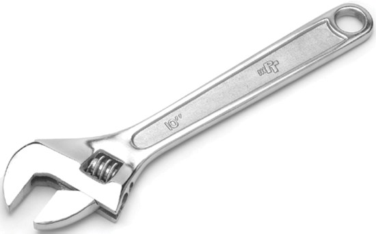 W30710 10 In. Adjustable Wrench