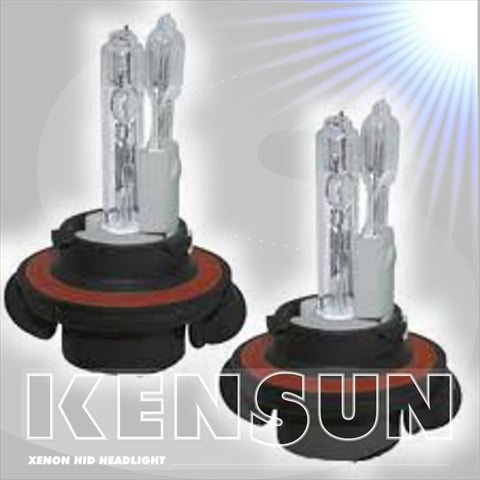 Un-k-bulbs-h13 Lh-8k Hid Xenon Lo-hi Halogen 8000k 35w Ac Bulbs, White With Blue Tinge