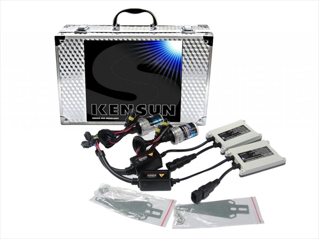 Un-k-55w Kit-9007 S-10k Hid Xenon Single-beam 10000k 55w Ac Kit, Light Blue