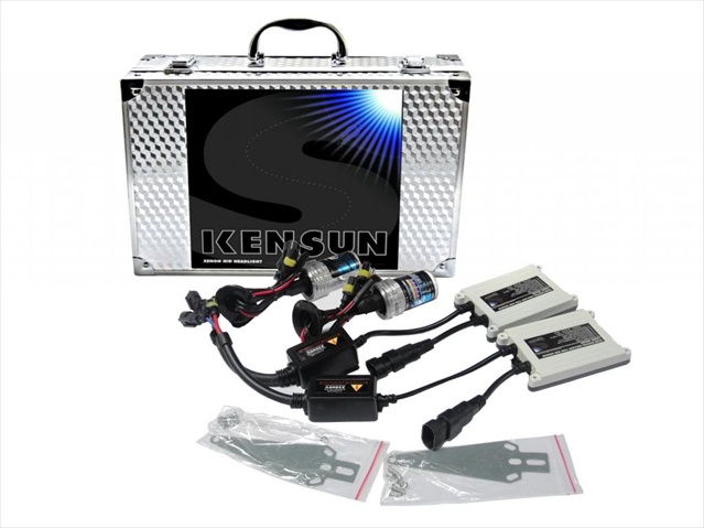 Hid Xenon 8000k 55w Ac Kit, White With Blue Tinge