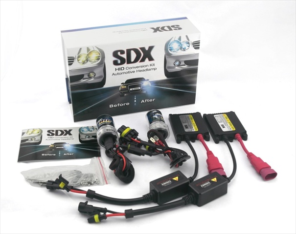 Un-s-slim Kit-5202-6k Hid Xenon 6000k 35w Dc Slim Kit, Bright White