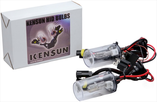 Hid Xenon 8000k 35w Ac Bulbs, White With Blue Tinge