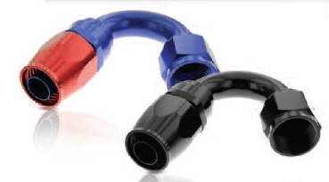 1150102 Swivel Seal Hose End - Black And Black