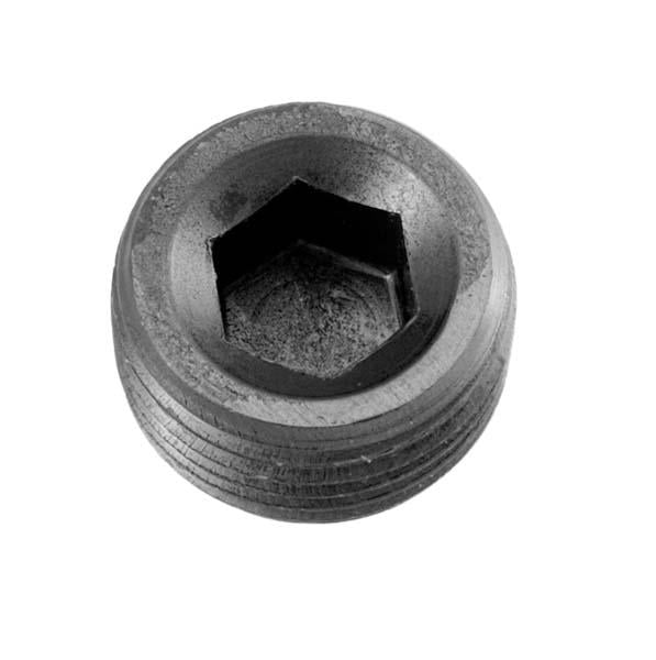932022 -02 0.13 In. Npt Hex Head Pipe Plug - Black