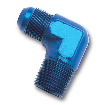 Russell-Edel 660820 90 Deg. Adapter Fitting 0.25 In. Blue Russell-Edel 660820 90 Deg. Adapter Fitting 0.25 In. Blue