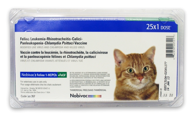 -merck Animal Health 007sch02-2 Nobivac Feline 1-hcpch Plus Felv