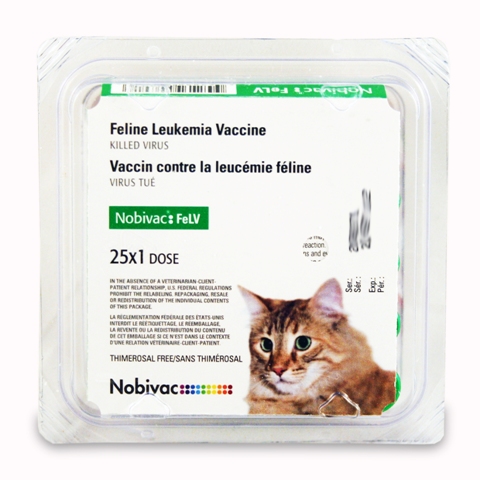 -merck Animal Health 007sch-1419-03 Nobivac Felv, 25 X 1 Dose