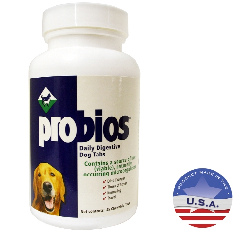 009prb-45 Probios Digestive Dog Tabs