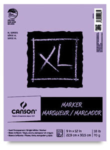 Canson  Marker Pad Xl 9 X 12, 100 Sheets