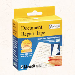 901-0198 Document Repair Tape - 1 X 400 In.