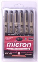 Micron XSDKP6 Pen 6 Set Micron XSDKP6 Pen 6 Set