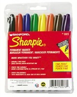 Sharpie 30002 Fine Point Permanent Markers Red Sharpie 30002 Fine Point Permanent Markers Red