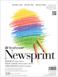 Strathmore 25-858 200 Series Newsprint Pad 18 X 24 In. 50 Sheet Strathmore 25-858 200 Series Newsprint Pad 18 X 24 In. 50 Sheet