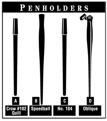 94152 Fine Pen Holder A Crow Quill