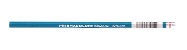375-5H Berol Turquoise Drawing Pencils 1 Dozen- 5H