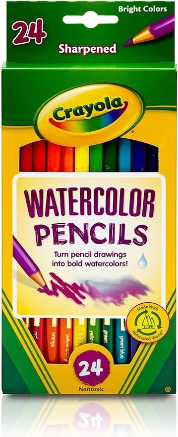Crayola 4304E Watercolor Sets- 24 Pencil