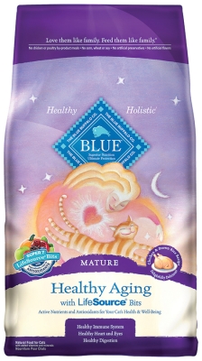 Blue Buffalo Bb00079 Mature Cat Chicken & Brown Rice - Healthy Aging, 7 Lbs.