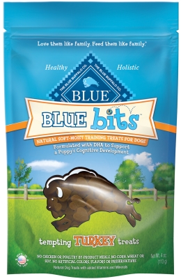 Blue Buffalo Bb00520 Tempting Turkey Natural Soft-moist Dog Treat, 0.3 Lbs.