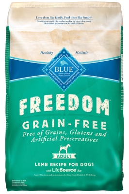 Blue Buffalo Bb10079 Freedom Grain Free Lamb Recipe Adult Dog Food, 4.1 Lbs.