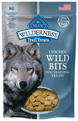 Blue Buffalo Bb10130 Wilderness Wild Bites Chicken Natural Dog Treat, 0.25 Lbs.